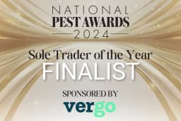 National Pest Awards Sole Trader of the Year Finalist